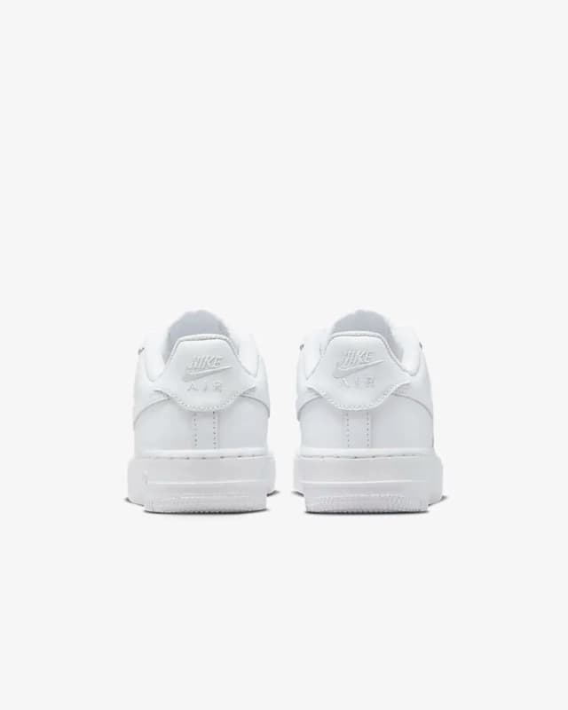 Nike Air Force 1 All White (GS)